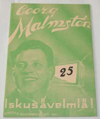 Georg Malmstén Iskusävelmiä 25