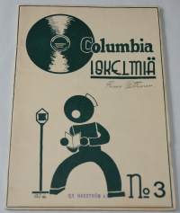 Columbia iskelmiä N.o 3