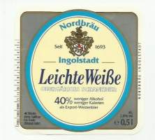 Leichte Weisse -  olutetiketti