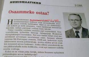 numismaatikko  3--1996