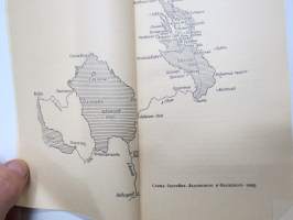 Кижи, Валаам - Kishi, Valamo -luostarisaarten opaskirja 1966, venäjänkielinen / guide book to the monastery islands, in russian