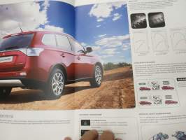 Mitsubishi Outlander 2014 -myyntiesite / sales brochure