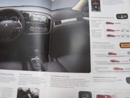 Mitsubishi Outlander 2014 -myyntiesite / sales brochure