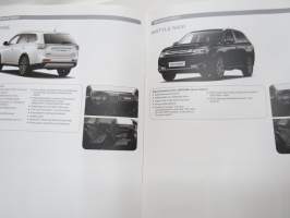 Mitsubishi Outlander 2014 -myyntiesite / sales brochure