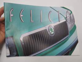 Skoda Felicia 1999 -myyntiesite / sales brochure