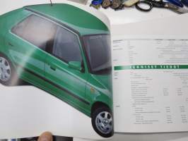Skoda Felicia 1999 -myyntiesite / sales brochure