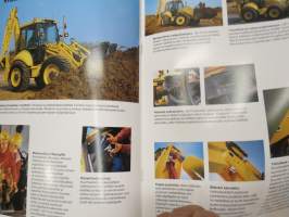 New Holland LB115 kaivurikuormain -myyntiesite / sales brochure