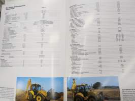 New Holland LB115 kaivurikuormain -myyntiesite / sales brochure