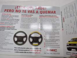 GMC Sierra HT - &quot;presentamos&quot; lanseerausesite / myyntiesite, espanjankielinen / sales brochure
