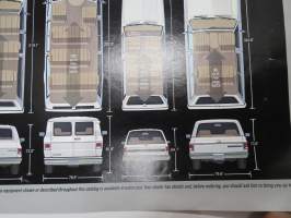 Chevrolet 1984 Wagons Cavalier, Celebrity, Caprice Classic, Suburban, Sportvan, S-10 Blazer, K10 Blazer -myyntiesite  / sales brochure
