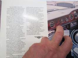 Bentley 1976 -myyntiesite / lanseerauskansio