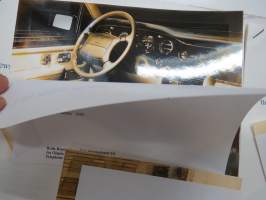 Rolls-Royce &amp; Bentley 1995 Press Information -myyntiesite / lanseerauskansio