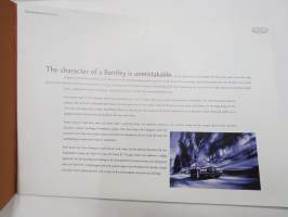 Bentley - The four door Bentleys -myyntiesite / sales brochure