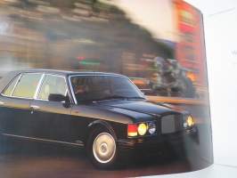 Bentley - The four door Bentleys -myyntiesite / sales brochure