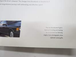 Bentley - The four door Bentleys -myyntiesite / sales brochure