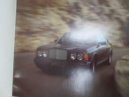 Bentley - The four door Bentleys -myyntiesite / sales brochure