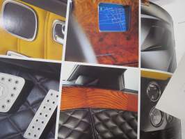 Bentley - The four door Bentleys -myyntiesite / sales brochure