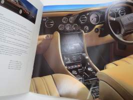 Bentley - The four door Bentleys -myyntiesite / sales brochure