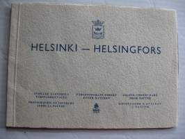Helsinki - Helsingfors - Suoraan luonnosta värivalokuvattu