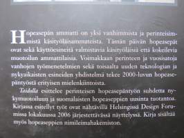 Uutta suomalaista hopeasepäntyötä