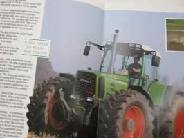 Fendt Favorit 816, 818, 822, 824 tractor / traktori -myyntiesite, englanninkielinen / sales brochure, in english