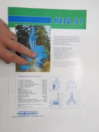 Keto 51 Harvester - Zur Ausfosrtung bereit -myyntiesite, saksankielinen / sales brochure, in german
