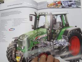 Fendt 400 Vario traktori -myyntiesite, suomenkielinen / tractor sales brochure, in finnish