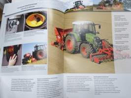 Fendt 400 Vario traktori -myyntiesite, suomenkielinen / tractor sales brochure, in finnish