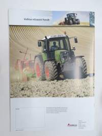 Fendt 400 Vario traktori -myyntiesite, suomenkielinen / tractor sales brochure, in finnish