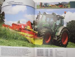 Fendt 200 Vario traktori -myyntiesite, suomenkielinen / tractor sales brochure, in finnish