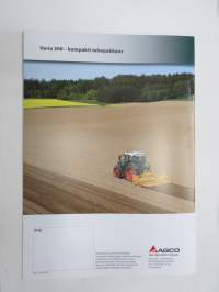 Fendt 200 Vario traktori -myyntiesite, suomenkielinen / tractor sales brochure, in finnish