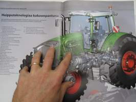 Fendt 900 Vario 924, 927, 930, 933, 936, 939 traktori -myyntiesite, suomenkielinen / tractor sales brochure, in finnish