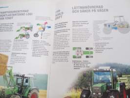 Fendt Farmer 307 C, 308 C, 309 C traktori -myyntiesite, ruotsinkielinen / tractor sales brochure, in swedish