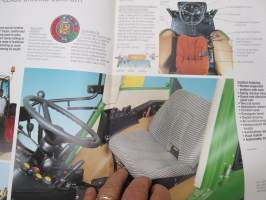 Fendt Farmer 400 Vario 409, 410, 411, 412 traktori -myyntiesite, englanninkielinen / tractor sales brochure, in english