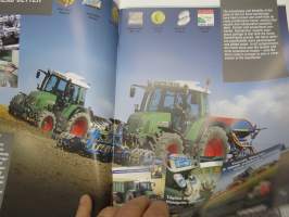 Fendt Farmer 400 Vario 409, 410, 411, 412 traktori -myyntiesite, saksankielinen / tractor sales brochure, in english