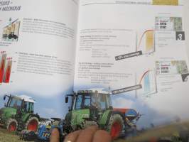 Fendt Farmer 400 Vario 409, 410, 411, 412 traktori -myyntiesite, saksankielinen / tractor sales brochure, in english