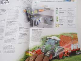 Fendt Farmer 400 Vario 409, 410, 411, 412 traktori -myyntiesite, saksankielinen / tractor sales brochure, in english