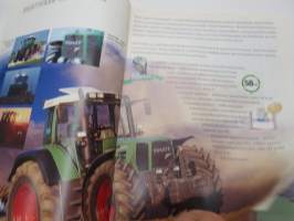 Fendt - Perinteisesti kehityksen kärjessä - 500  000 Fendt traktoria 16.6.1996 traktori -myyntiesite  / tractor sales brochure, in finnish