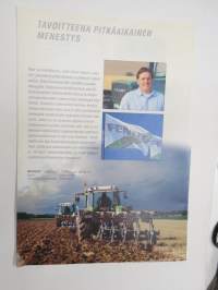 Fendt - Perinteisesti kehityksen kärjessä - 500  000 Fendt traktoria 16.6.1996 traktori -myyntiesite  / tractor sales brochure, in finnish