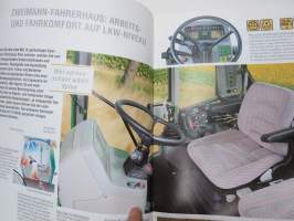 Fendt Xylon 520, 522, 524 traktori -myyntiesite, saksankielinen / tractor sales brochure, in german