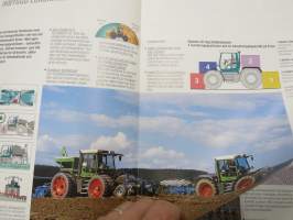 Fendt Xylon 520, 522, 524 traktori -myyntiesite, ruotsinkielinen / tractor sales brochure, in swedish