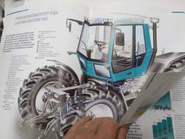 Fendt Xylon 520, 522, 524 traktori -myyntiesite, ruotsinkielinen / tractor sales brochure, in swedish
