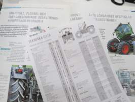 Fendt Xylon 520, 522, 524 traktori -myyntiesite, ruotsinkielinen / tractor sales brochure, in swedish