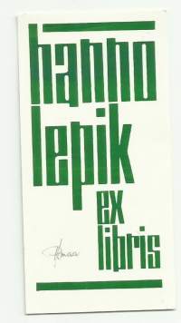 Hanno Lepik  - Ex Libris