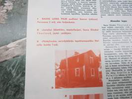 Jallu 1962 nr 9 Kansikuva Reine Rimon, Miss Yyteri, Mustalaisten miljoonapeltoja - Rauha Laina Palm &amp; Saara Theslund ym. huijaamassa - Malmin tummien pärttylinyö...