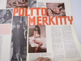 Jallu 1962 nr 9 Kansikuva Reine Rimon, Miss Yyteri, Mustalaisten miljoonapeltoja - Rauha Laina Palm &amp; Saara Theslund ym. huijaamassa - Malmin tummien pärttylinyö...