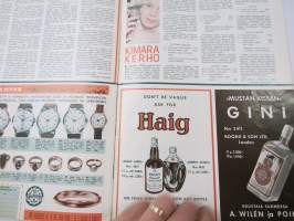 Jallu 1962 nr 9 Kansikuva Reine Rimon, Miss Yyteri, Mustalaisten miljoonapeltoja - Rauha Laina Palm &amp; Saara Theslund ym. huijaamassa - Malmin tummien pärttylinyö...