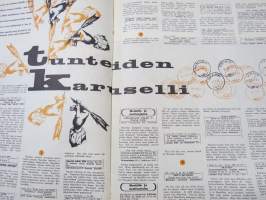 Jallu 1962 nr 2 Kansikuva Mamie van Doren, Nuoria tyttöjä katoaa arabimaihin, Olin mies - nyt nainen - Kurt Hamström osa 2., Lunta ja lempeä, ym.