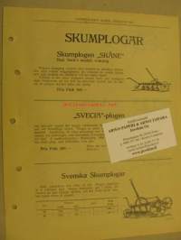 Kamara-auroja myyntiesite v. 1910