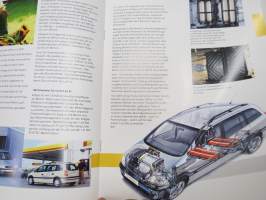 Oel Safira 1.6 CNG mit Erdgasamntrieb (maakaasukäyttöinen) -myyntiesite / sales brochure
